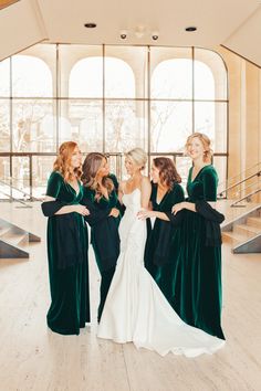 12 Gorgeous winter colors for bridesmaid dresses