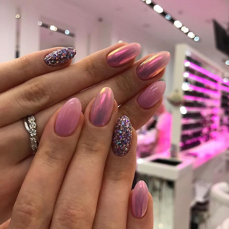 15 Gorgeous glitter nail art designs