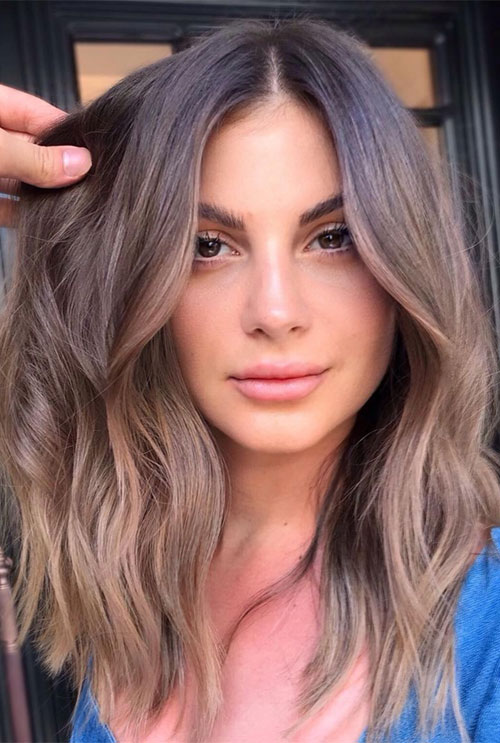 Best Hair Color Trends and Ideas 2021 : Caramel highlights - Fab