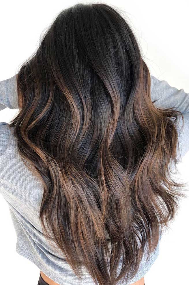 Best Hair Color Trends and Ideas 2021 : Brown Highlights