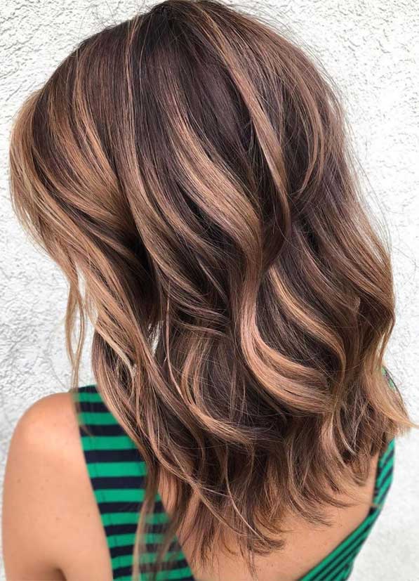Best Hair Color Trends and Ideas 2021 : Brown Honey Hair Color