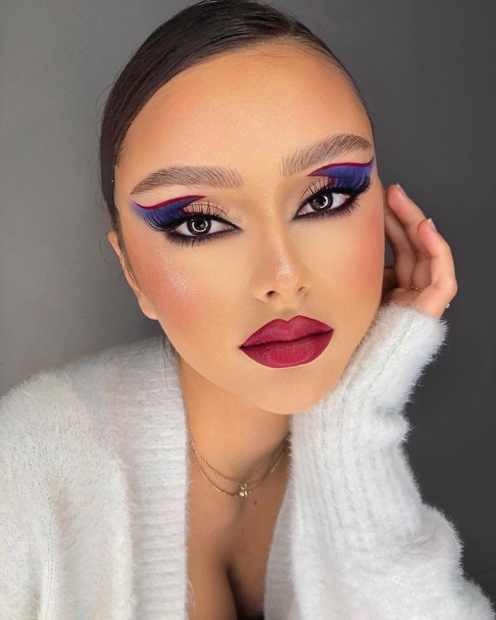 32 Beautiful Makeup Looks For Any Occasion : Dramatic Makeup