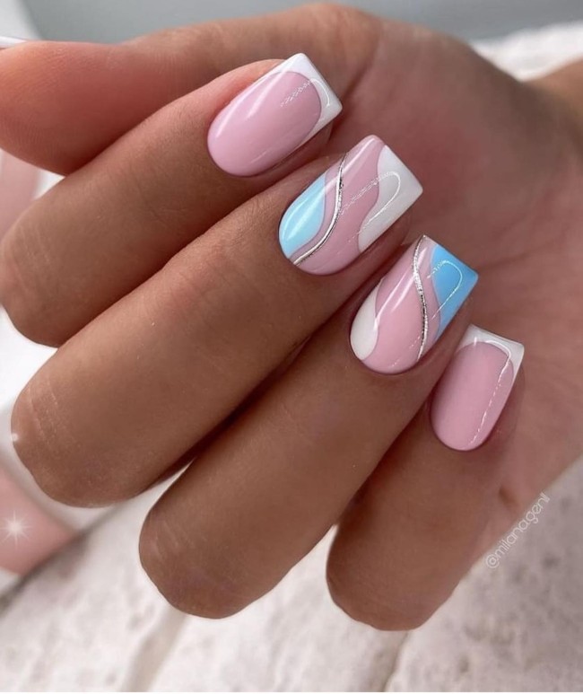 42 Cute Nail Trends To Look Out for 2022 – 38