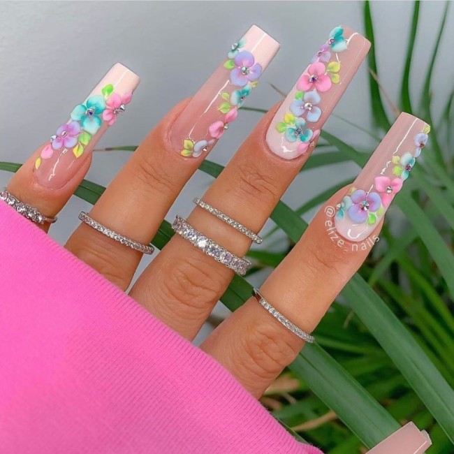 75 + Spring Nail Art Designs for 2021 – 73
