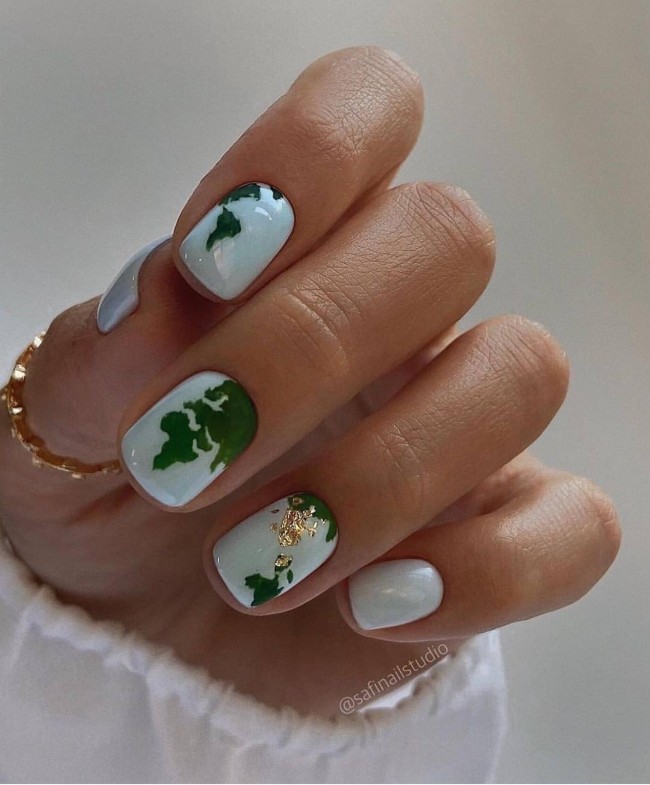 75 + Spring Nail Art Designs for 2021 – 60