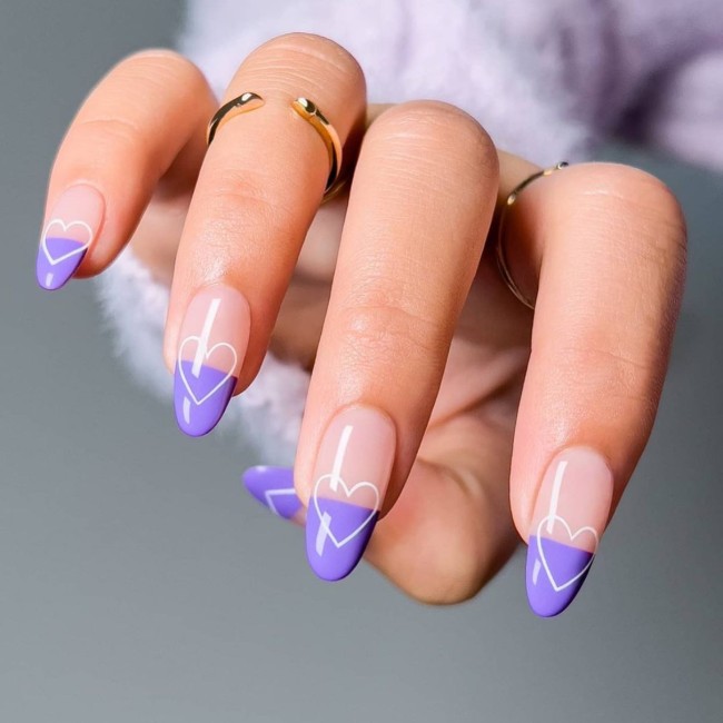74 Best Manicure Ideas for V-Day – 14