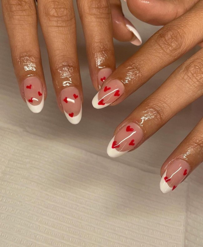 74 Best Manicure Ideas for V-Day – 21