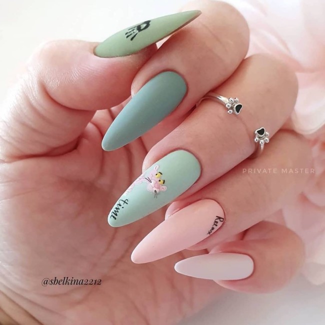 75 + Spring Nail Art Designs for 2021 – 59