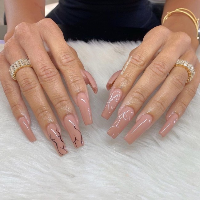 60+ Nude Nails For Any Occasion — 25