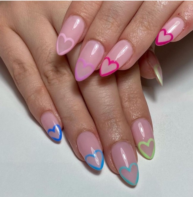 74 Best Manicure Ideas for V-Day – 64
