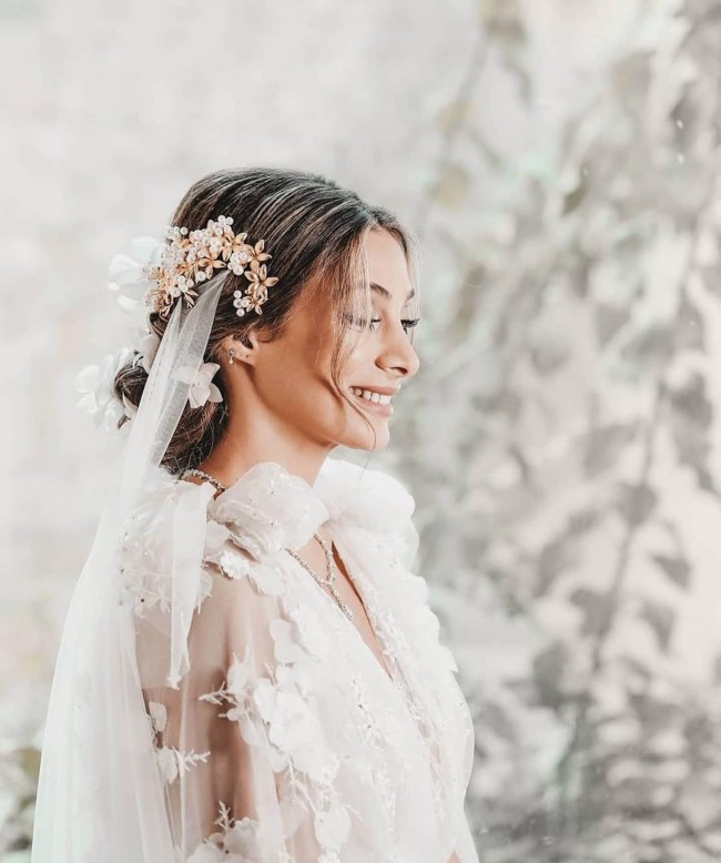 40+ Different wedding hairstyles for bridal veils  — 22