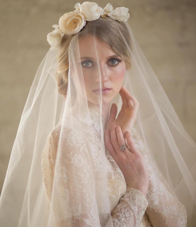 40+ Different wedding hairstyles for bridal veils  — 11