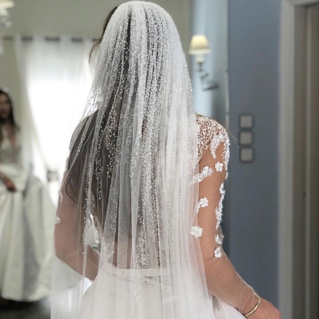 40+ Different wedding hairstyles for bridal veils  — 41