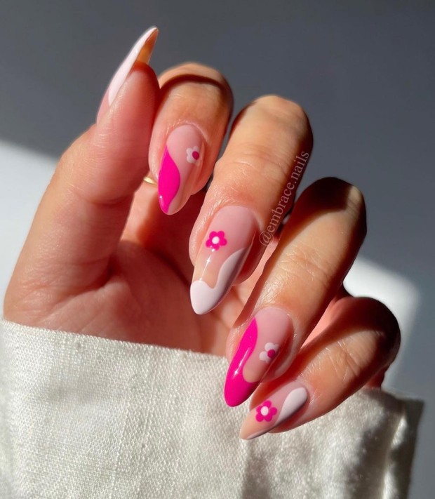 40+ Chic Nail Designs for Spring — Shades of Pink Nails
