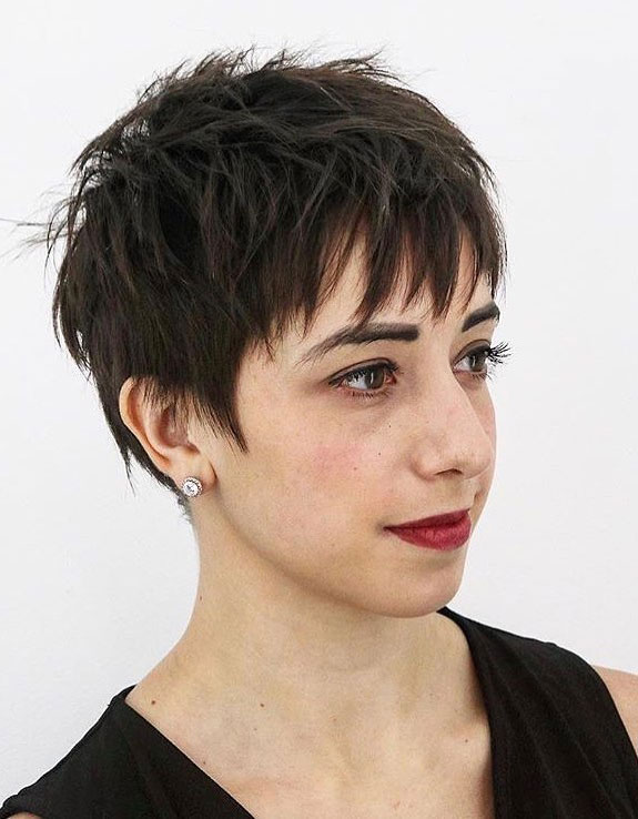 25 New Short Haircut with Bangs — Short Pixie with Bangs for Thick Hair